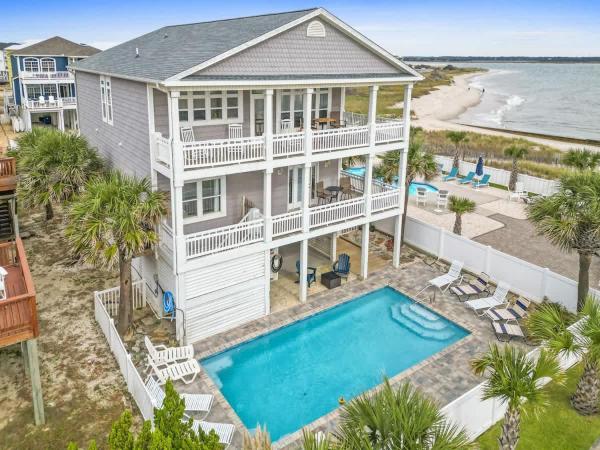 On The Rocks By Brunswick Vacation Rentals- 4br Oib Retreat With Pool & Views - Ocean Isle Beach, NC