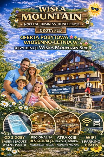 På billedet ses objektet Wisła Mountain SPA beliggende i byen Wisła.