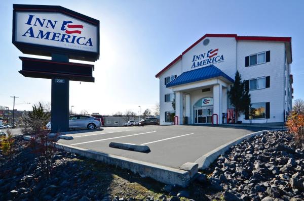 На фото показан объект Inn America - Lewiston, расположенный в городе Clarkston.