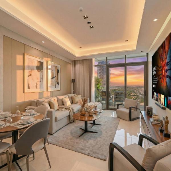 På billedet ses objektet Stunning 2 Bdr Luxury Business Bay beliggende i byen Dubai.