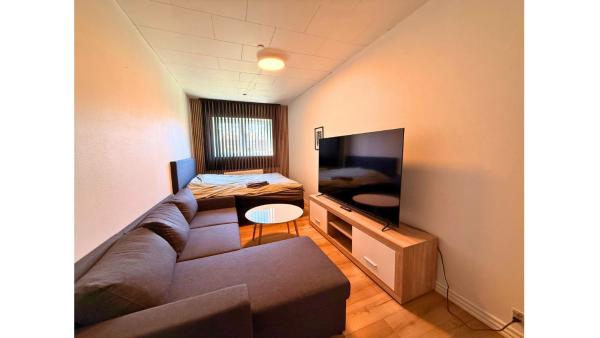 Na fotografii je vidět objekt Budget Rooms in the heart of Rødby! 5km from Femern & Puttgarden! nacházející se ve městě Maribo.