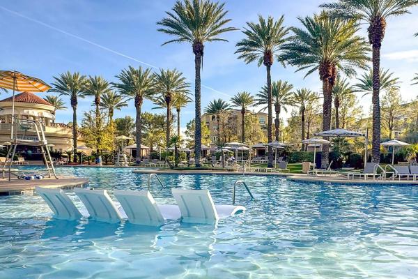 Na foto é possível ver o objeto JW Marriott Las Vegas Resort & Spa localizado na cidade de Las Vegas.