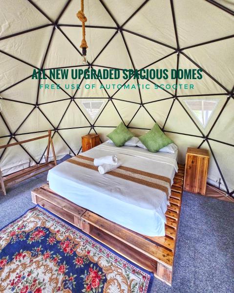 Nella foto è visibile l'oggetto Cabanas de Nacpan Camping Resort situato nella città di El Nido.