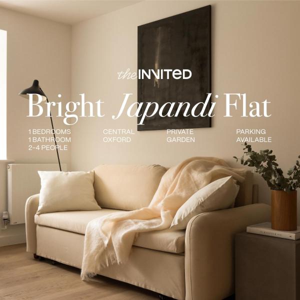 Bright Japandi 1br Flat With Garden - Central Oxford - Oxford