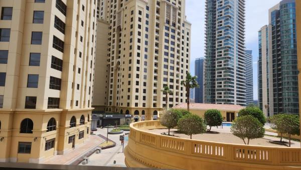 Na fotografii je vidět objekt Sleek 2BR Apartment by the Sea in JBR nacházející se ve městě Dubaj.