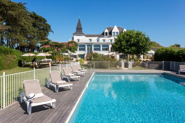 På billedet ses objektet Hotel Restaurant Spa du Tumulus Carnac beliggende i byen Carnac.