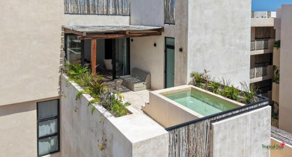 Grand Tulum Condo Private Pool Rooftop Oasis Near The Beach - Tulum