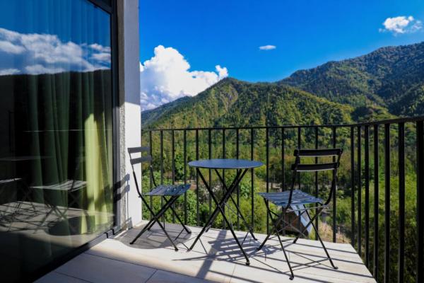 照片显示了位于Borjomi市的Emerald Borjomi Hotel物件。