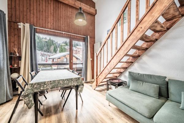 Nella foto è visibile l'oggetto Appartement Au Pied Des Pistes situato nella città di Morillon.