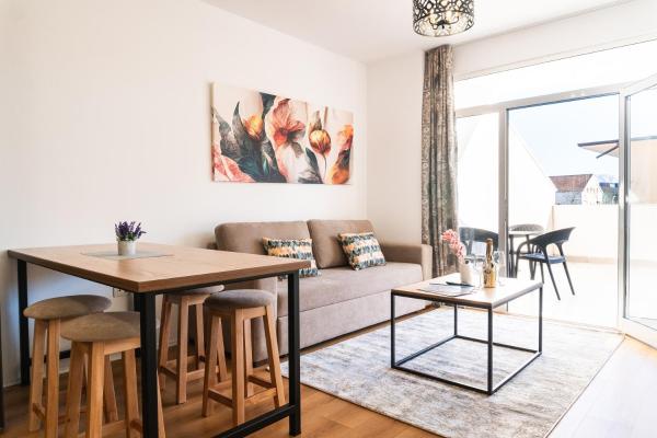 A la foto es mostra l'objecte Quiet 1BR Apartment with Balcony, Fast WiFi, Self Check-in situat a la ciutat de Shkodër.