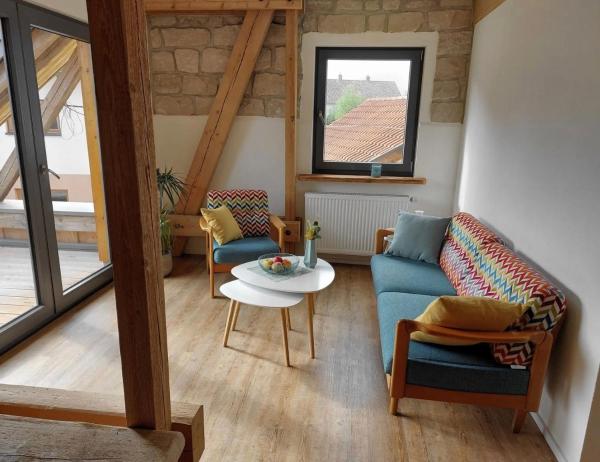 A la foto es mostra l'objecte Ferienwohnung Am Eselsburger Tal situat a la ciutat de Heldenfingen.