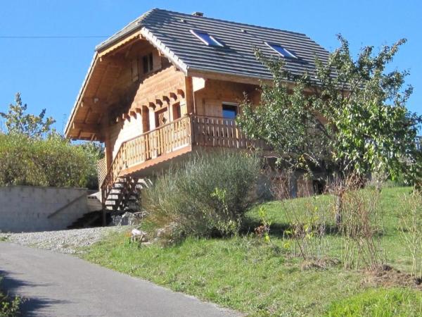 På bildet vises objektet Chalet Montagne Pontis face Ecrins som ligger i byen Pontis.