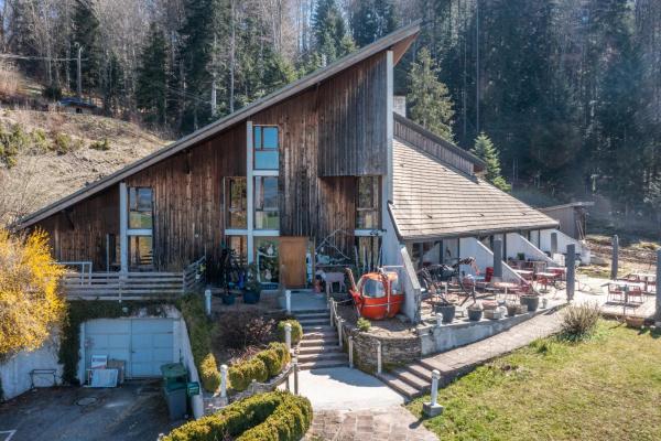 A la foto es mostra l'objecte Gîte Le Jorat - Appartement A situat a la ciutat de Burdignin.