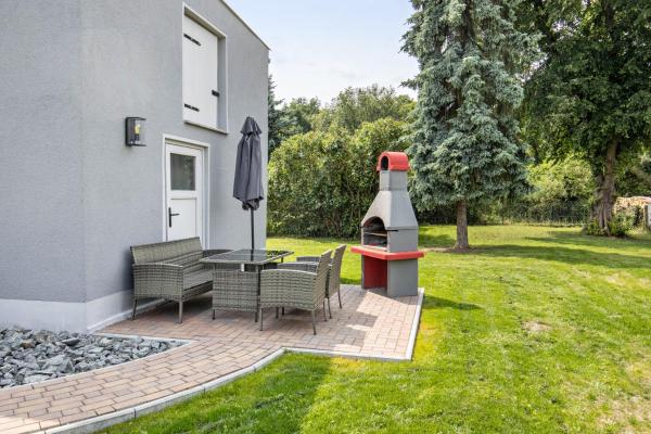 A la foto es mostra l'objecte Ferienhaus Heidi situat a la ciutat de Bad Düben.