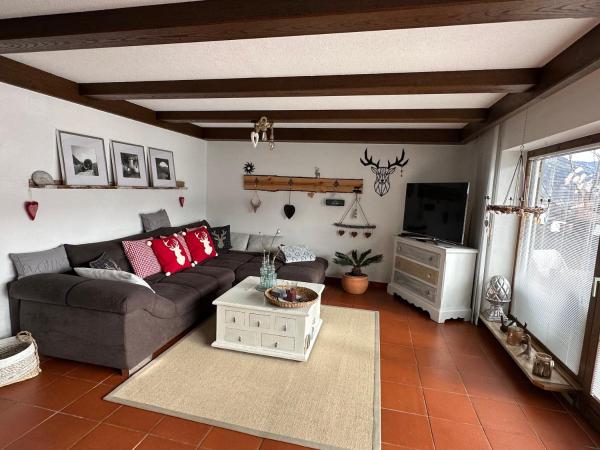 A la foto es mostra l'objecte Ferienwohnung Alpenherz 80qm situat a la ciutat de Blaichach.