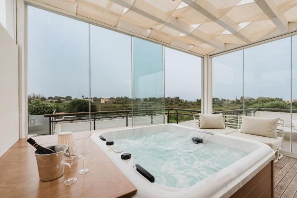 A la foto es mostra l'objecte Casa Umeli with Jacuzzi and Sauna situat a la ciutat de Marsala.