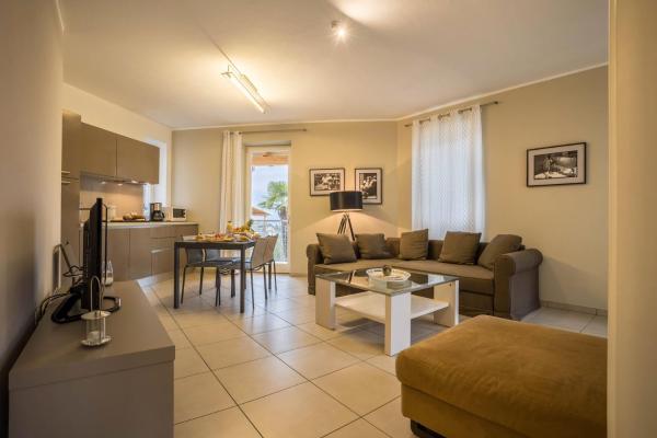En la foto se muestra el objeto Residence La Villa Tesoro ubicado en la ciudad de Tignale.