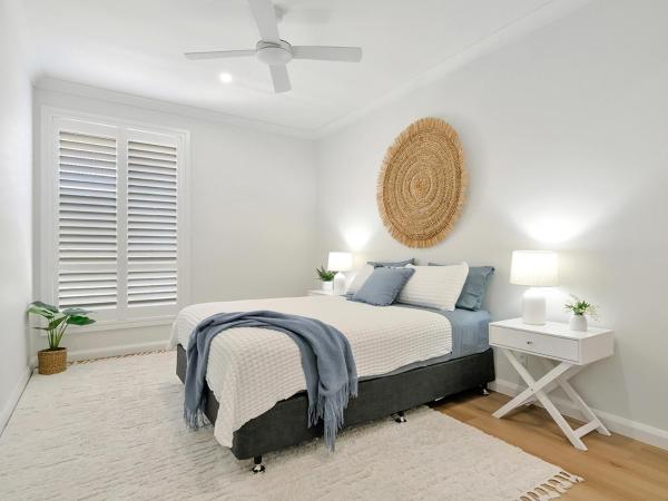 A la foto es mostra l'objecte Lillian Waters Retreat situat a la ciutat de Yamba.