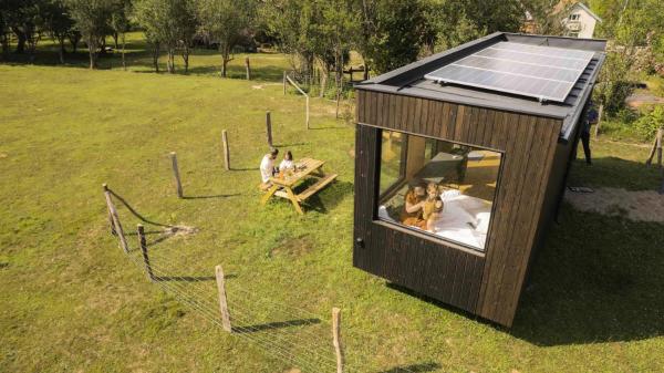 L'arche Des Hays - Parcel Tiny House - Tiny House Entourée D'animaux Dans Le Jura Mae-3343 - Département Jura