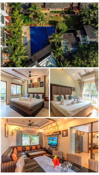A la foto es mostra l'objecte JAQK Holidays - Heritage Exotica Villa situat a la ciutat de Arpora.