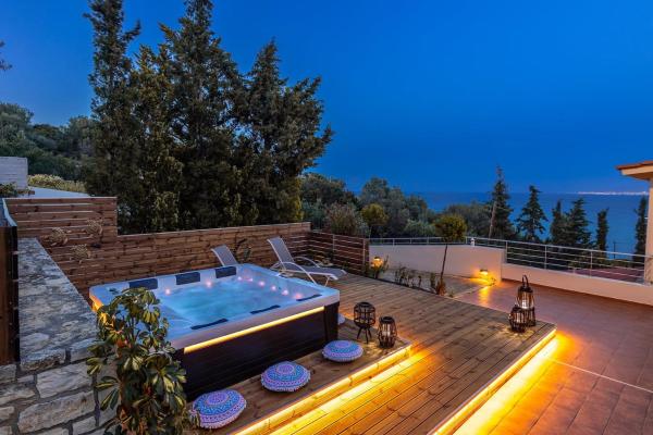 Albore Imblue, Luxury Sea View Jacuzzi Retreat In Crete - Heraklion