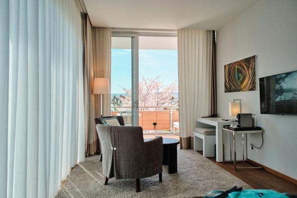 Deluxe Zimmer mit direktem Seeblick — 40 m² - RIVA - Das Hotel am Bodensee
