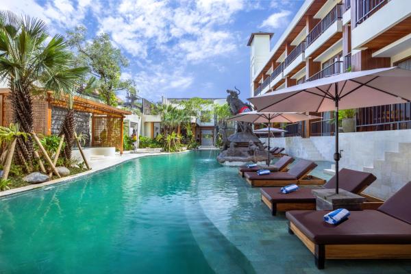 Nella foto è visibile l'oggetto Anumana Ubud Hotel situato nella città di Ubud.