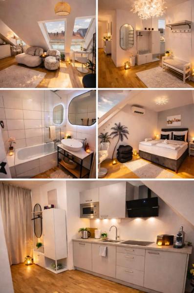 Dachgeschoss Loft Im Herzen Von Wien Hg29 - Viena