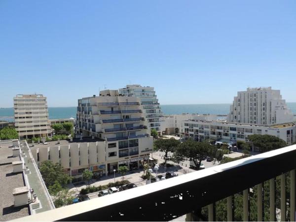 Studio Vue Panoramique Mer, Clim - 3 Pers. - Fr-1-874-81 - La Grande-Motte