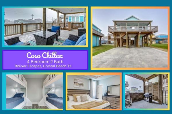 Casa Chillax Home - Crystal Beach, TX