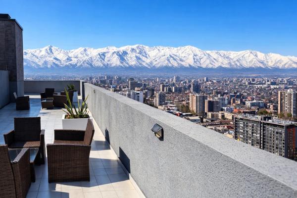 Andes View Rooftop 1 Min Metro Gym - 