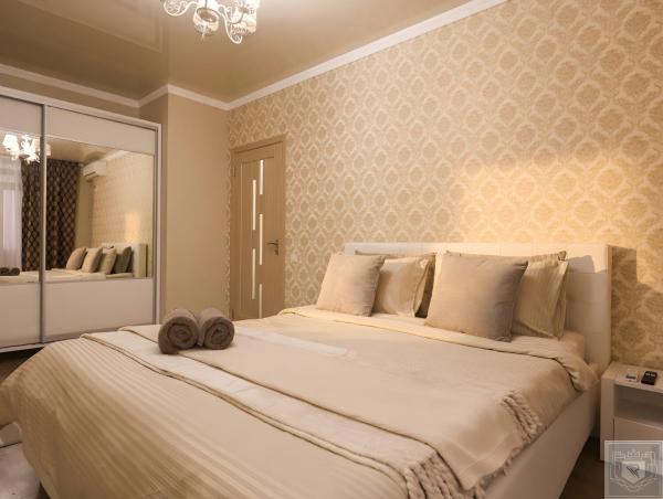 The photo shows the RentHouse Apartments Little Paris located in the city of Codru.