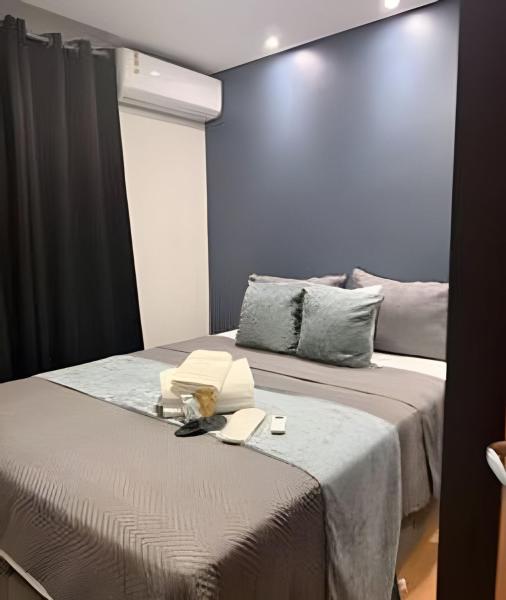 A la foto es mostra l'objecte Safiras Premium | Seu conforto em Cuiabá “Seu conforto perto da Arena Pantanal.” situat a la ciutat de Cuiabá.
