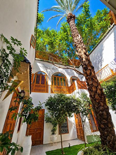 En la foto se muestra el objeto Riad O LY ubicado en la ciudad de Marrakech.