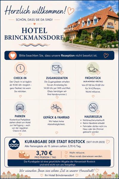 A la foto es mostra l'objecte Hotel Brinckmansdorf situat a la ciutat de Roggentin.