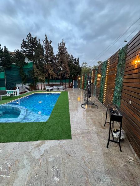 Na fotografii je vidět objekt Luxury Villa with Pool 2 Min to Beach nacházející se ve městě Tanger.