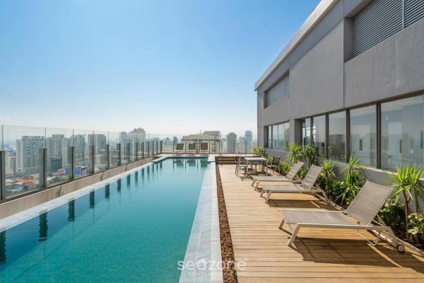 Modern Apartments In A Building With A Pool, 300m From The Subway - Uoys - Sao Paulo