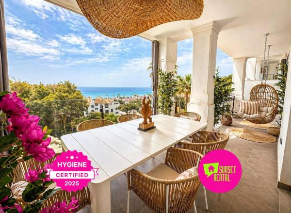 Bright Apartment With Seaview And A Pool - Sotogrande