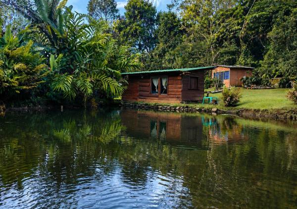 På billedet ses objektet Sapiens house cabaña del lago clásica beliggende i byen Cali.