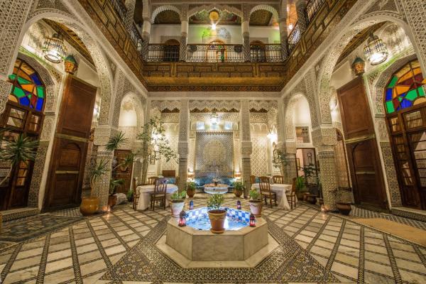 A la foto es mostra l'objecte Riad Sara situat a la ciutat de Fes.