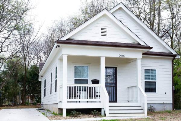 På billedet ses objektet Clean & Serene House Studio - easy onoff I-40 beliggende i byen Memphis.