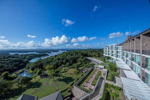 På billedet ses objektet Miyako Resort Okushima Aqua Forest beliggende i byen Funakoshi.