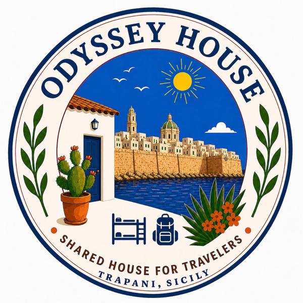 A la foto es mostra l'objecte Odyssey House situat a la ciutat de Trapani.