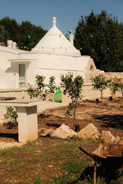 A la foto es mostra l'objecte Trullo Moi situat a la ciutat de Ostuni.