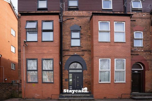 Casa Cove 2F Flat Free Parking - 5min to Hospital, Manchester
