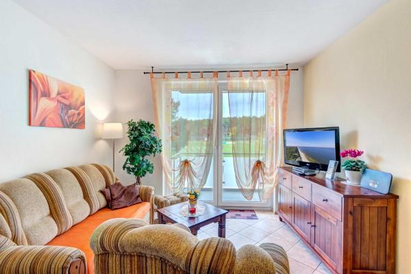 The photo shows the Ferienwohnung Strandblick 3 located in the city of Ueckeritz.