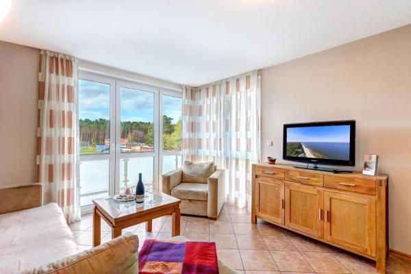 The photo shows the Ferienwohnung Strandblick 2 located in the city of Ueckeritz.