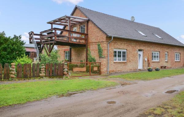 Na zdjęciu widoczny jest obiekt Ferienwohnung Zirtow położony w mieście Mirow.