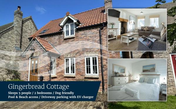Gingerbread Cottage - Part Of The The Bay Filey Holiday Village With Pool, Gym And Direct Beach Access, Pub, Restaurant, Tennis And Meadows Walks - North Yorkshire