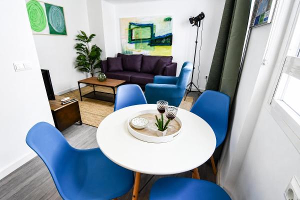 Apartamento con terraza en el centro histórico de Capuchinos, Malaga